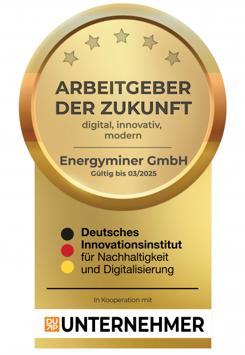 Energyminer hat die Auszeichnung "Arbeitgeber der Zukunft" erhalten