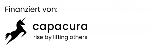 Finanziert von capacura | Rise by lifting others